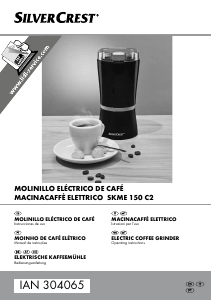 Manual de uso SilverCrest IAN 304065 Molinillo de café