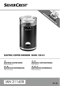 Brugsanvisning SilverCrest IAN 311458 Kaffemølle