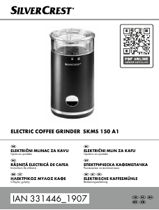 Manual SilverCrest IAN 331446 Râșniță de cafea