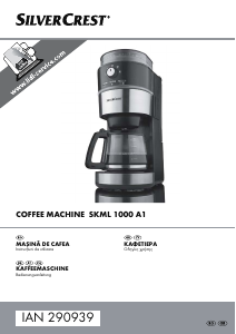 Manual SilverCrest IAN 290939 Cafetieră