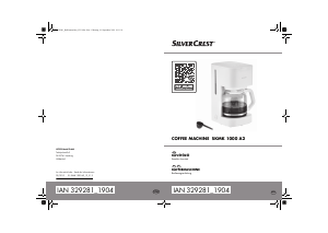 Használati útmutató SilverCrest IAN 329281 Kávéautomata