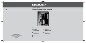 Használati útmutató SilverCrest IAN 54348 Kávéautomata
