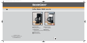 Εγχειρίδιο SilverCrest IAN 57455 Μηχανή καφέ