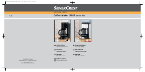 Használati útmutató SilverCrest IAN 57455 Kávéautomata