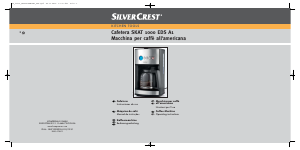 Manual SilverCrest IAN 61663 Máquina de café