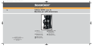 Manual de uso SilverCrest IAN 61863 Máquina de café