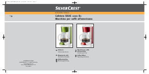 Manual SilverCrest IAN 68663 Máquina de café