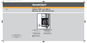 Manual de uso SilverCrest IAN 71659 Máquina de café