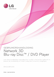 Handleiding LG Smart BP620 Blu-ray speler