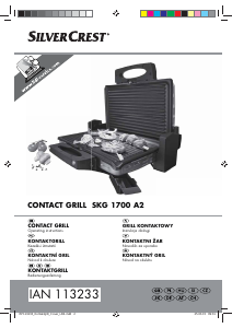 Instrukcja SilverCrest IAN 113233 Kontakt grill