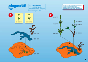 Manual de uso Playmobil set 7443 Accessories Río