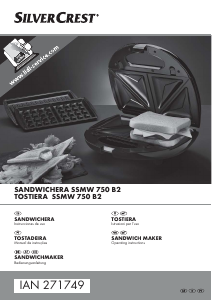 Manual de uso SilverCrest IAN 271749 Grill de contacto