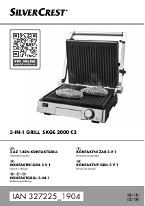 Használati útmutató SilverCrest IAN 327225 Kontaktgrill