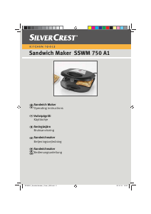 Bruksanvisning SilverCrest IAN 62051 Smörgåsgrill