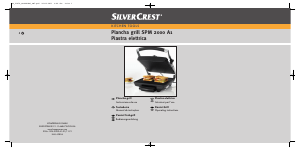 Manual de uso SilverCrest IAN 63854 Grill de contacto