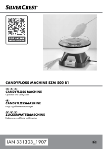 Brugsanvisning SilverCrest IAN 331303 Candyflossmaskine