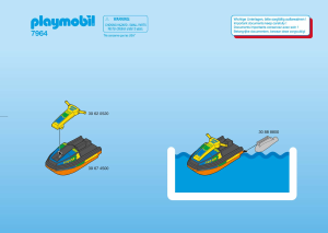 Mode d’emploi Playmobil set 7964 Accessories Jet ski de voleur