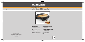 Manual SilverCrest IAN 66222 Crepe Maker