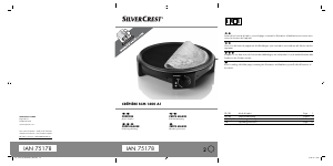 Handleiding SilverCrest IAN 75178 Crepemaker