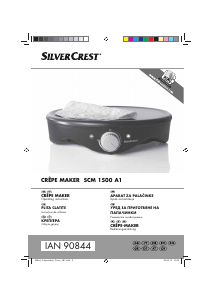 Manual SilverCrest IAN 90844 Aparat pentru clatite