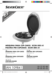 Manual de uso SilverCrest IAN 109841 Máquina de cupcake