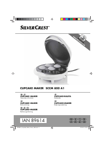 Käyttöohje SilverCrest IAN 89614 Muffinsikone