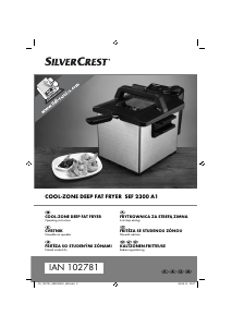 Manuál SilverCrest IAN 102781 Fritéza