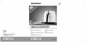 Manual de uso SilverCrest IAN 104409 Freidora