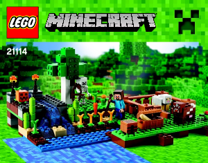 Bruksanvisning Lego set 21114 Minecraft Farmen