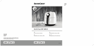 Návod SilverCrest IAN 273412 Fritéza