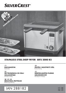 Käyttöohje SilverCrest IAN 288182 Friteerauskeitin