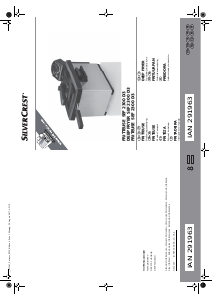 Manual de uso SilverCrest IAN 291963 Freidora