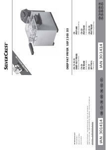 Kullanım kılavuzu SilverCrest IAN 301414 Fritöz