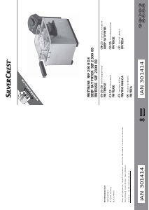 Instrukcja SilverCrest IAN 301414 Frytkownica