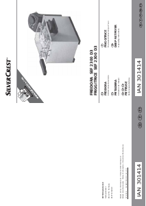 Manual de uso SilverCrest IAN 301414 Freidora