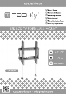 Manual de uso Techly ICA-PLB 59F Soporte de pared