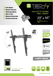 Manuale Techly ICA-PLB 133MTY Supporto da parete