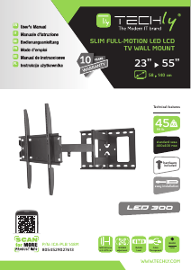 Bedienungsanleitung Techly ICA-PLB 148M Wandhalterung