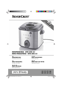 Manual de uso SilverCrest IAN 89446 Freidora