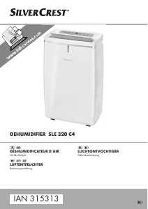 Manual SilverCrest IAN 315313 Dehumidifier