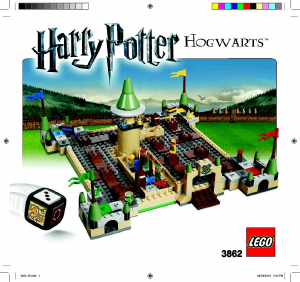 Handleiding Lego set 3862 Harry Potter Zwijnstein