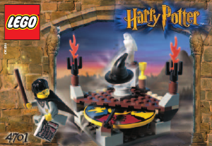 Handleiding Lego set 4701 Harry Potter De sorteerhoed