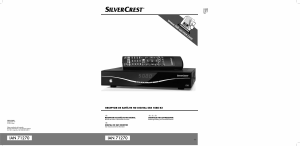 Manual de uso SilverCrest IAN 71270 Receptor digital
