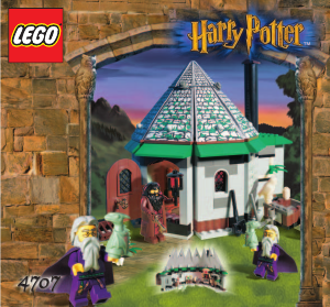 Handleiding Lego set 4707 Harry Potter Hagrid's hut