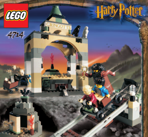 Handleiding Lego set 4714 Harry Potter Goudgrijp bank