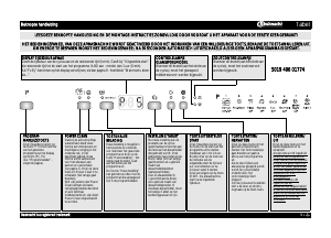 Handleiding Bauknecht GSF Excellence PCR A++ Vaatwasser