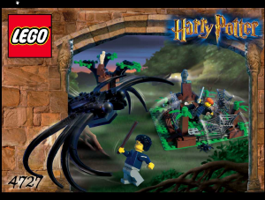 Bruksanvisning Lego set 4727 Harry Potter Aragog i den förbjudna skogen