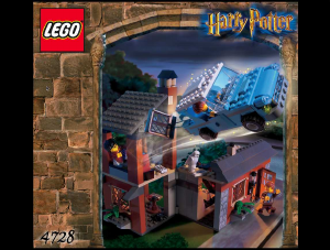 Manuale Lego set 4728 Harry Potter Fuga da Privet Drive
