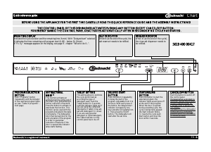 Manual Bauknecht GSXA 6130 TR A+ Dishwasher