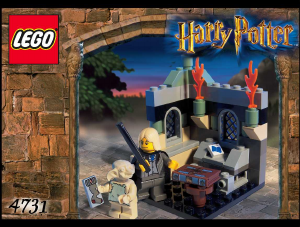 Handleiding Lego set 4731 Harry Potter Dobby's bevrijding